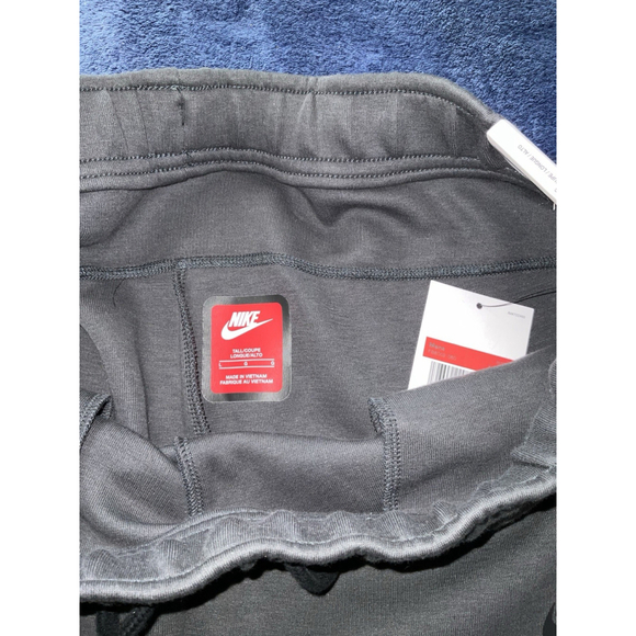 Nike Sportswear Tech Fleece Anthracite/Black Men's Joggers Size LT FB8002-060 - Picture 6 of 8